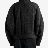 Black jacket, front view