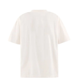 White t-shirt, back view