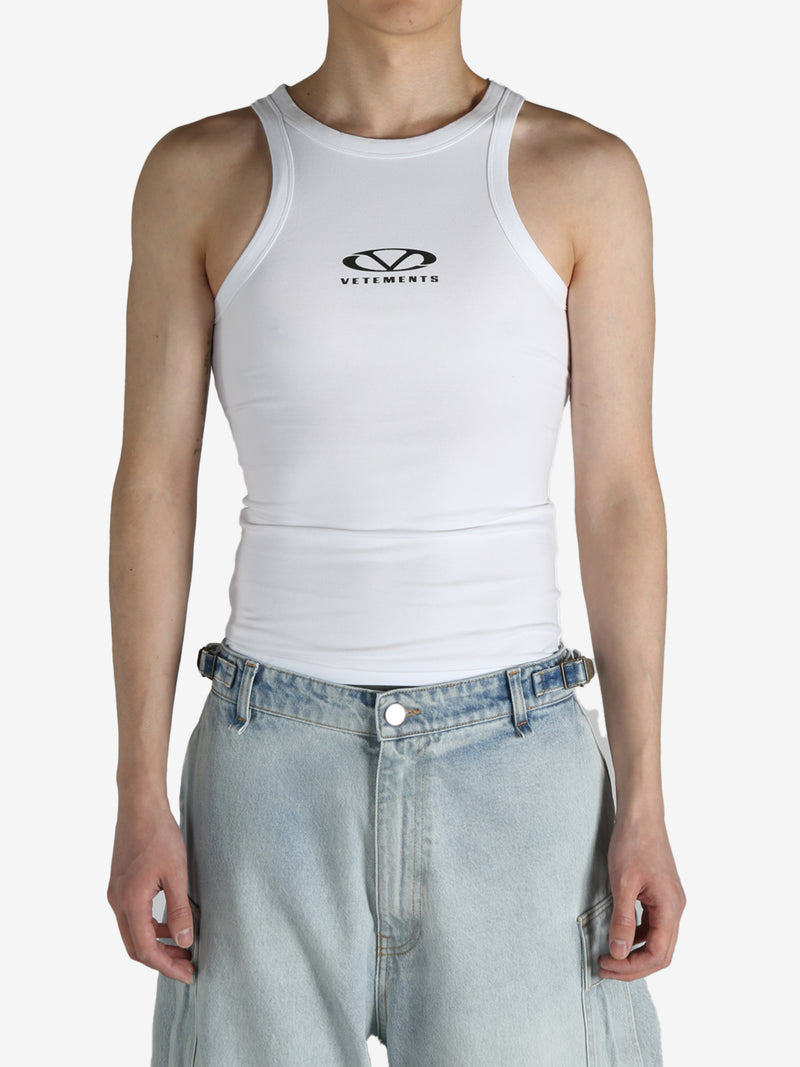 VETEMENTS - Unisex Oval Logo Tank Top