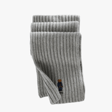 Grey scarf, front view