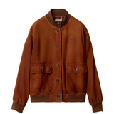 Brown jacket,front view