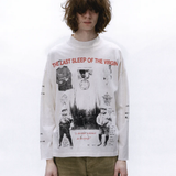 White t-shirt, front view