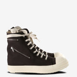 Black sneaker, side view