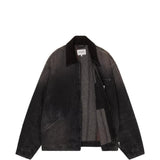 Black jacket, front view