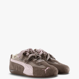 Brown shoes, front view