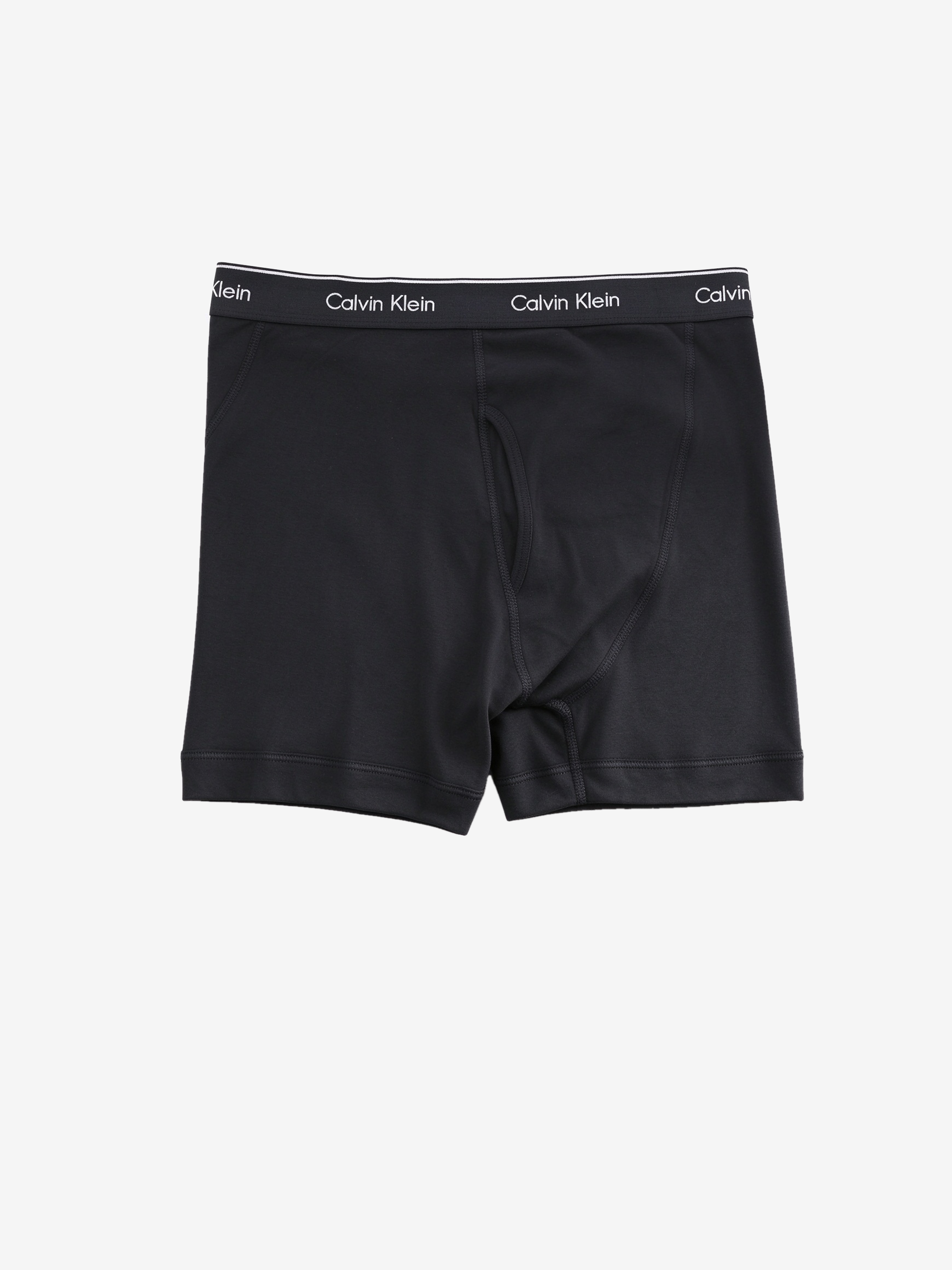 Black shorts, front view