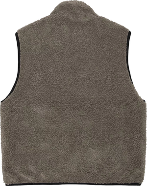 STUSSY - Men Sherpa Reversible Vest