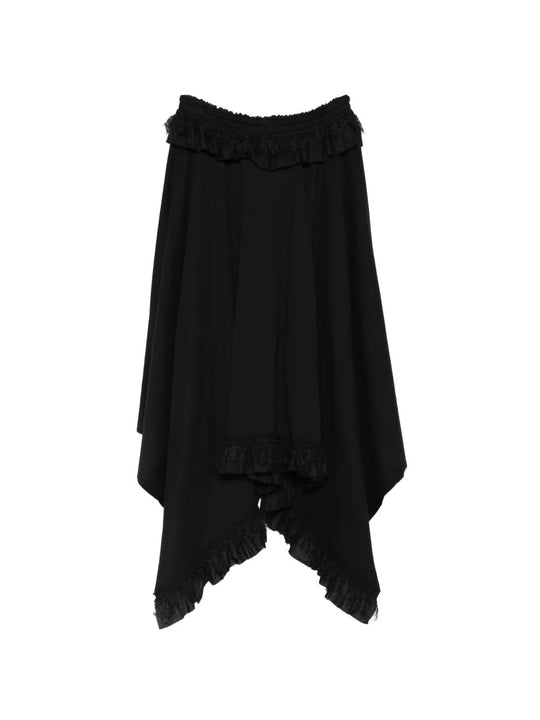 Black skirt, front view