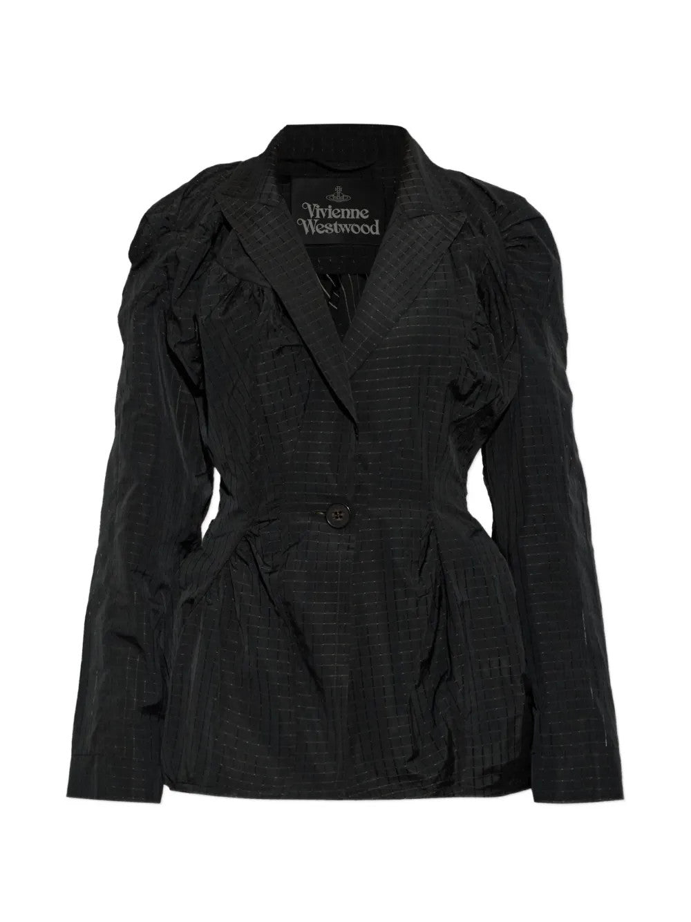 Black jacket, front view