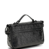 Black bags, back view