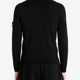 Black hoodie, full body view