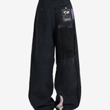 Black pants, full body view