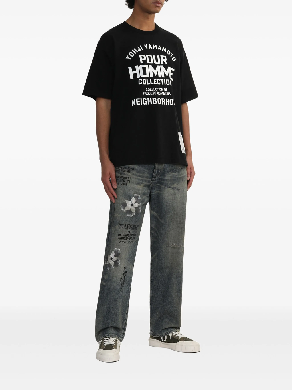 YOHJI YAMAMOTO POUR HOMME - Men SS-2 Neighborhood Tee