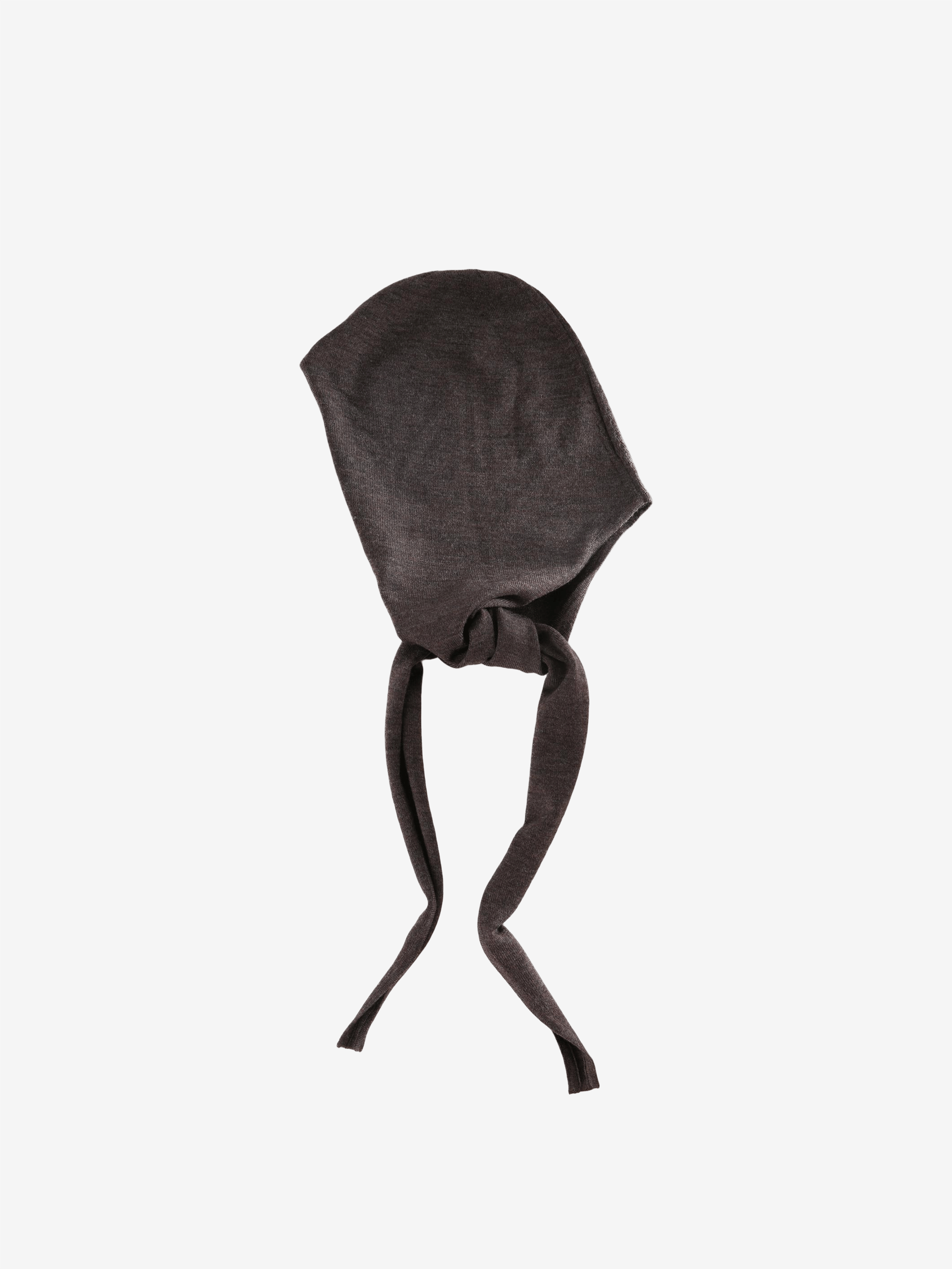 Brown scarf, front view