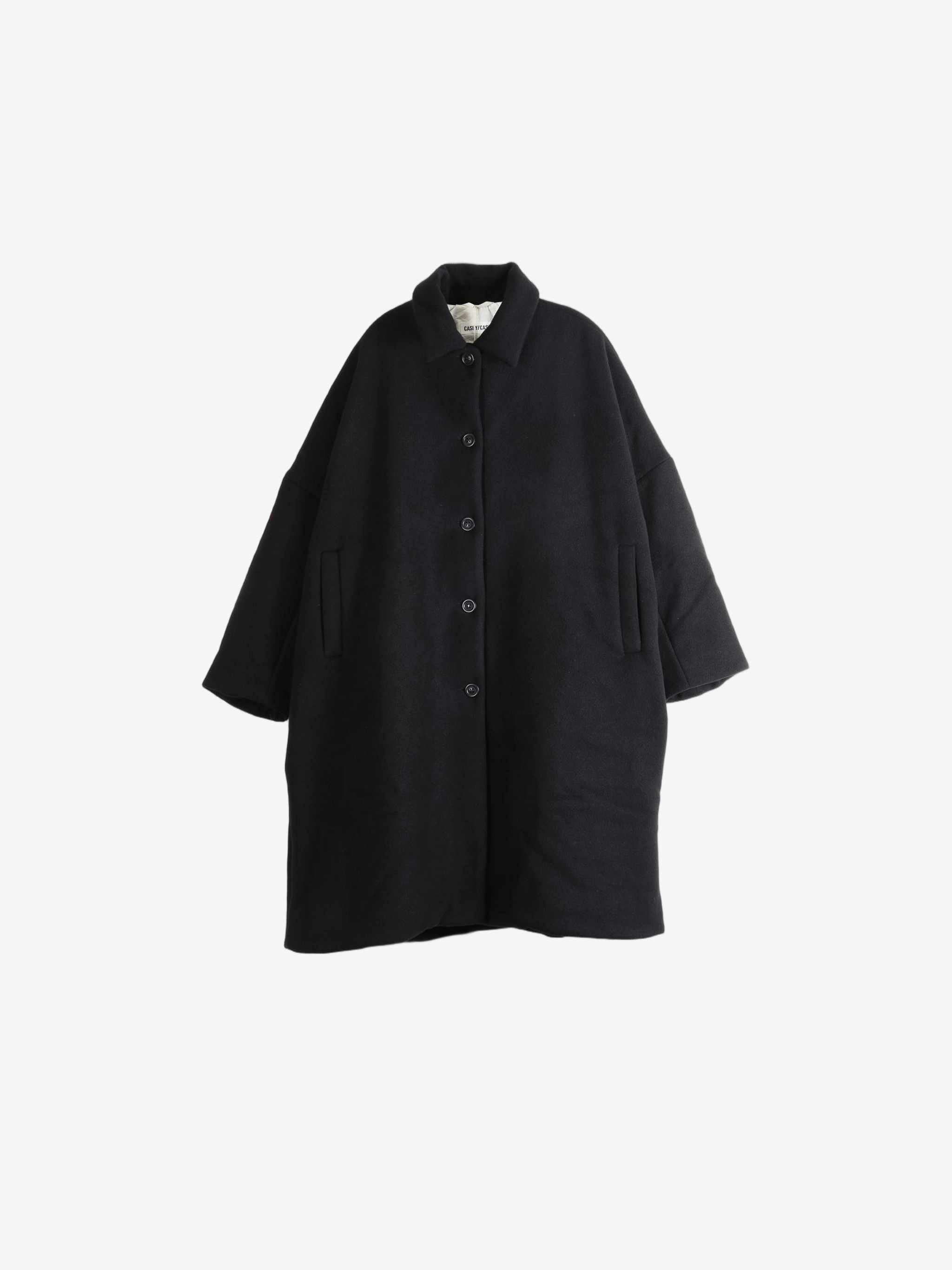 Black jacket, front view