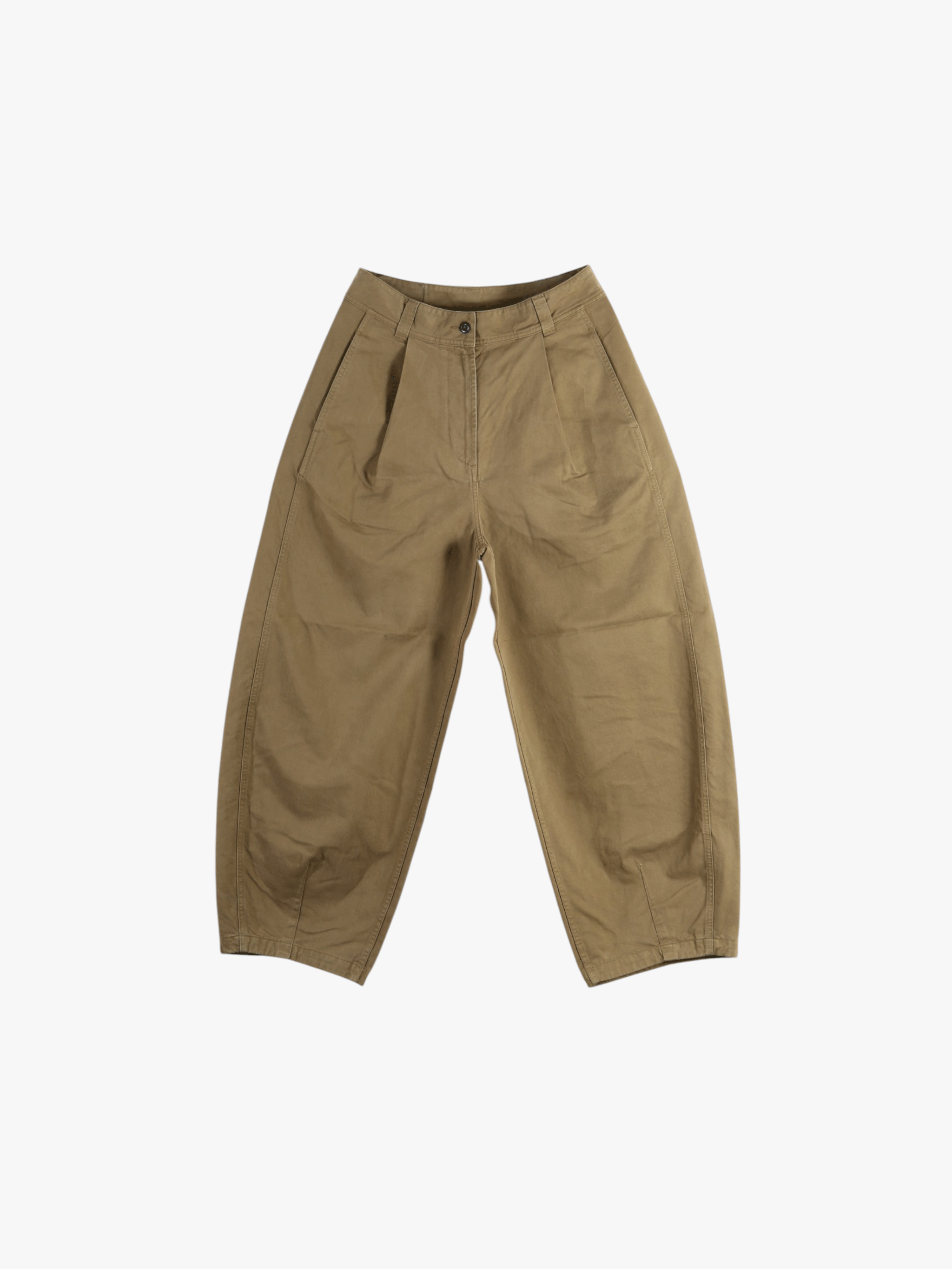 Brown pants, front view