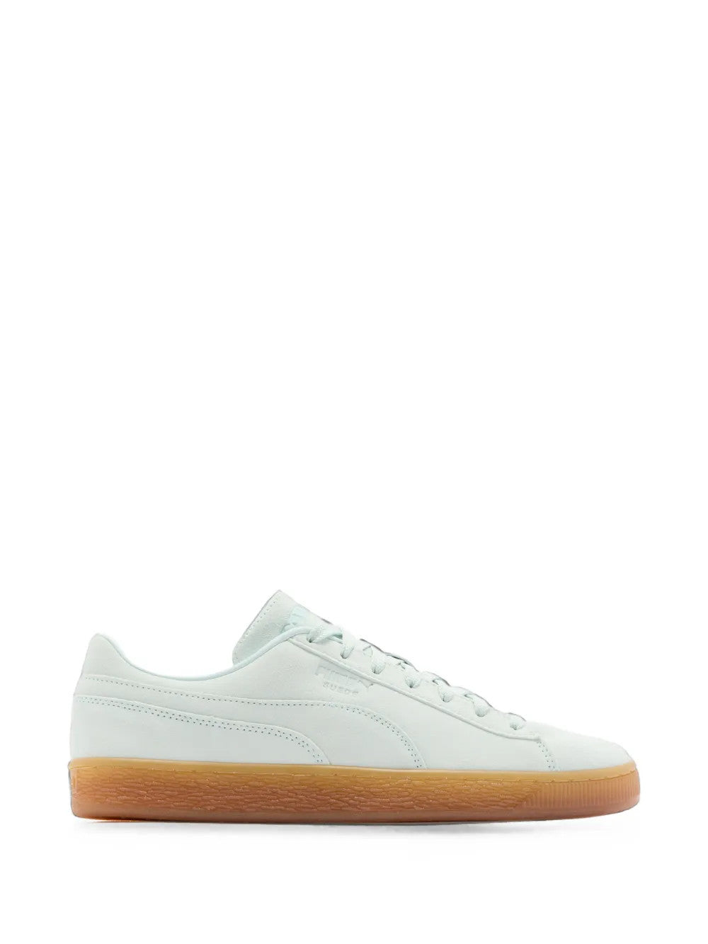 White shoes, side view