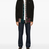 MAISON KITSUNE - Men Technical Cotton Gabardine W Harrington Jacket
