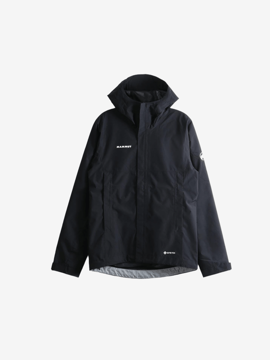 Black jacket, front view