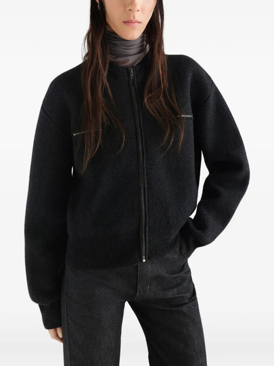 Black top, full body view