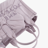 Purple bag, front view