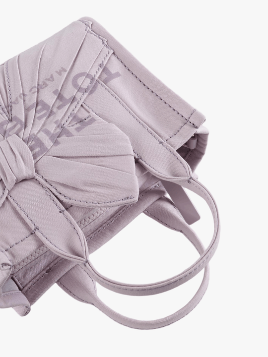 Purple bag, front view