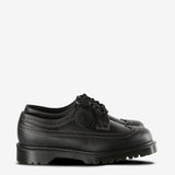 Black derby, front view