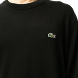 close up of black sweats-hoodies , showing texture of the cotton fabric