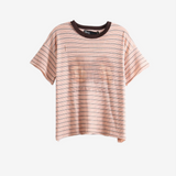 Pink t-shirt, front view