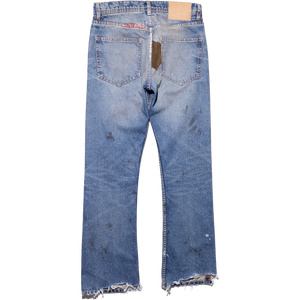 ENFANTS RICHES DEPRIMES - Men Patchwork Flare Jeans