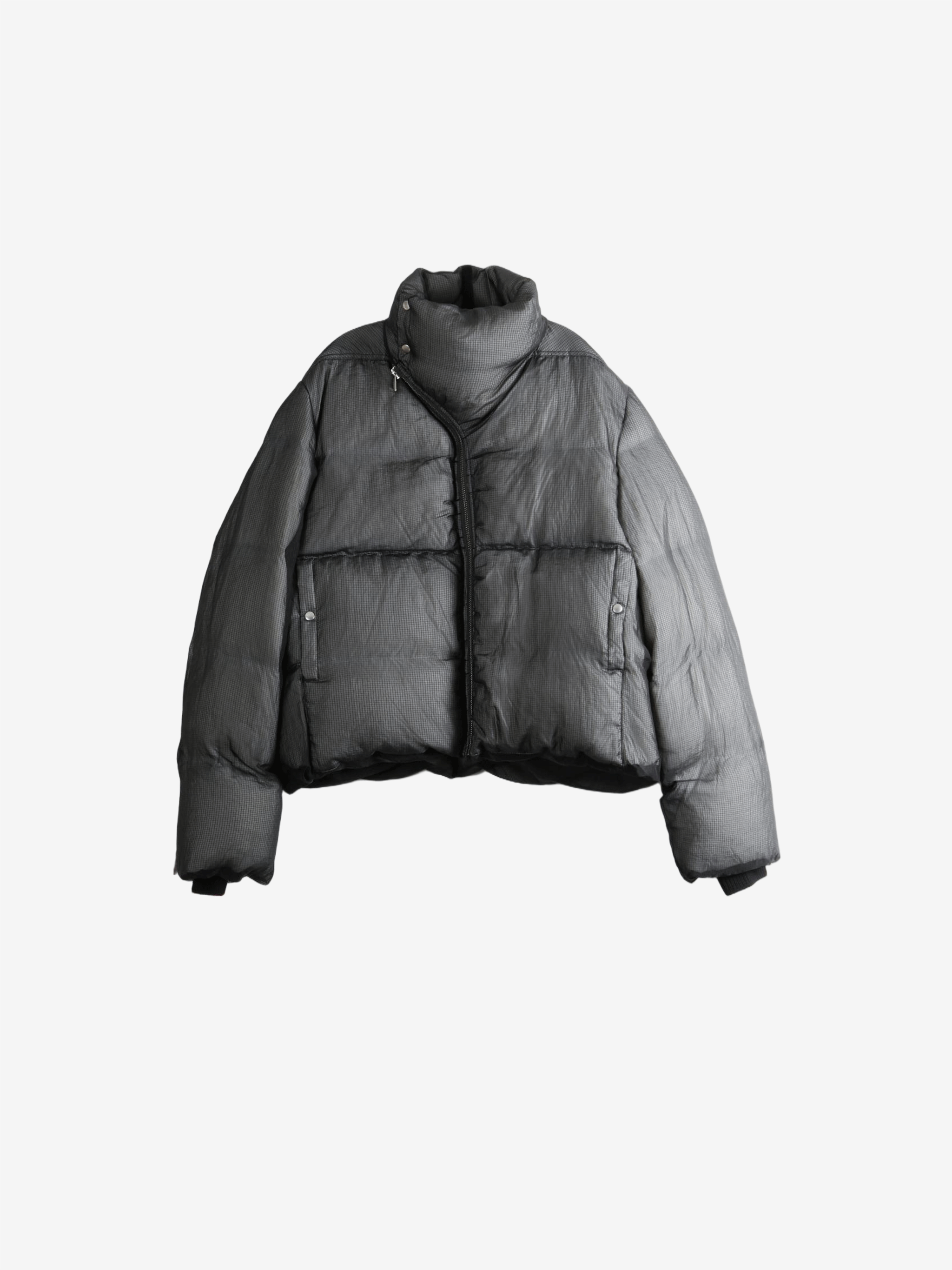 Black jacket, front view