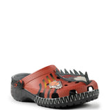 Orange shoes, front view