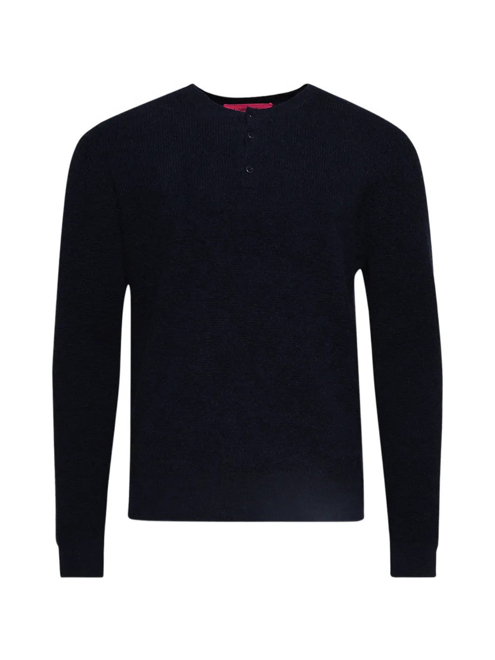 Navy shirt, front view