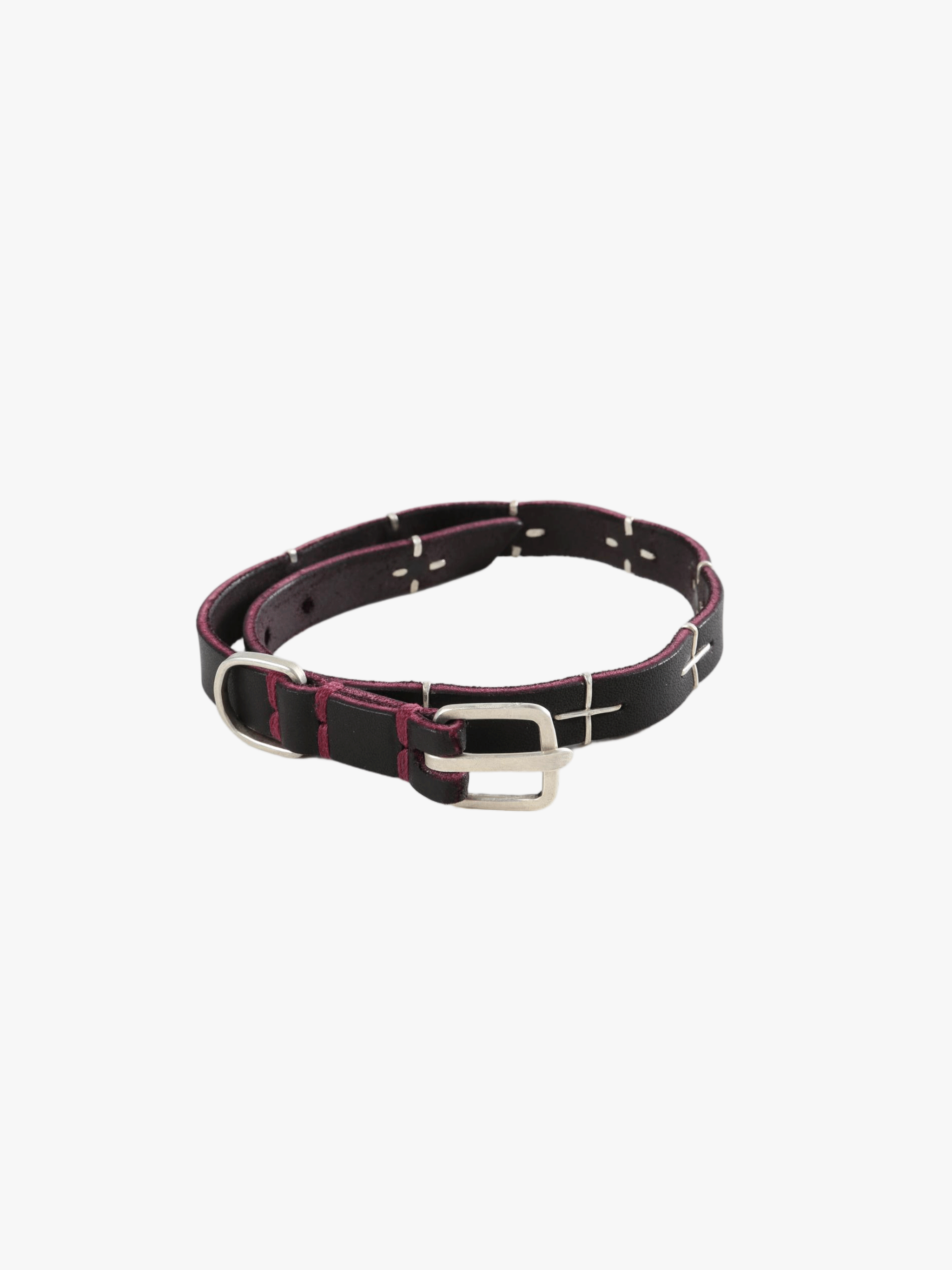 Black belt, front view
