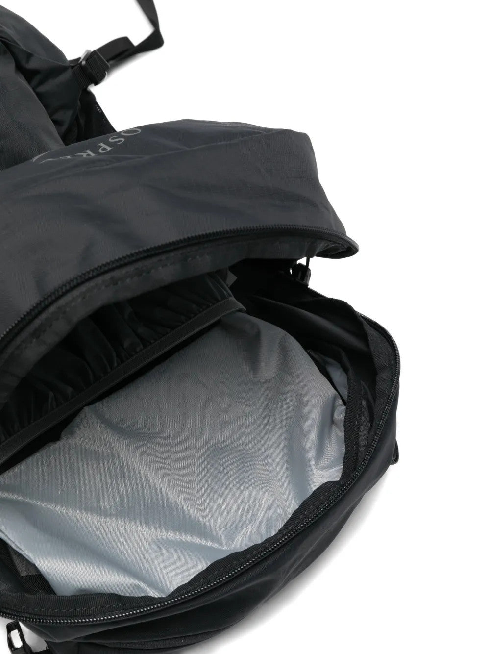 Close up of Black bag, showing detail