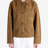 Brown jacket, front view