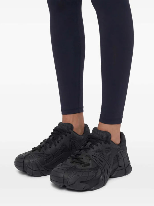 Black shoes, front view