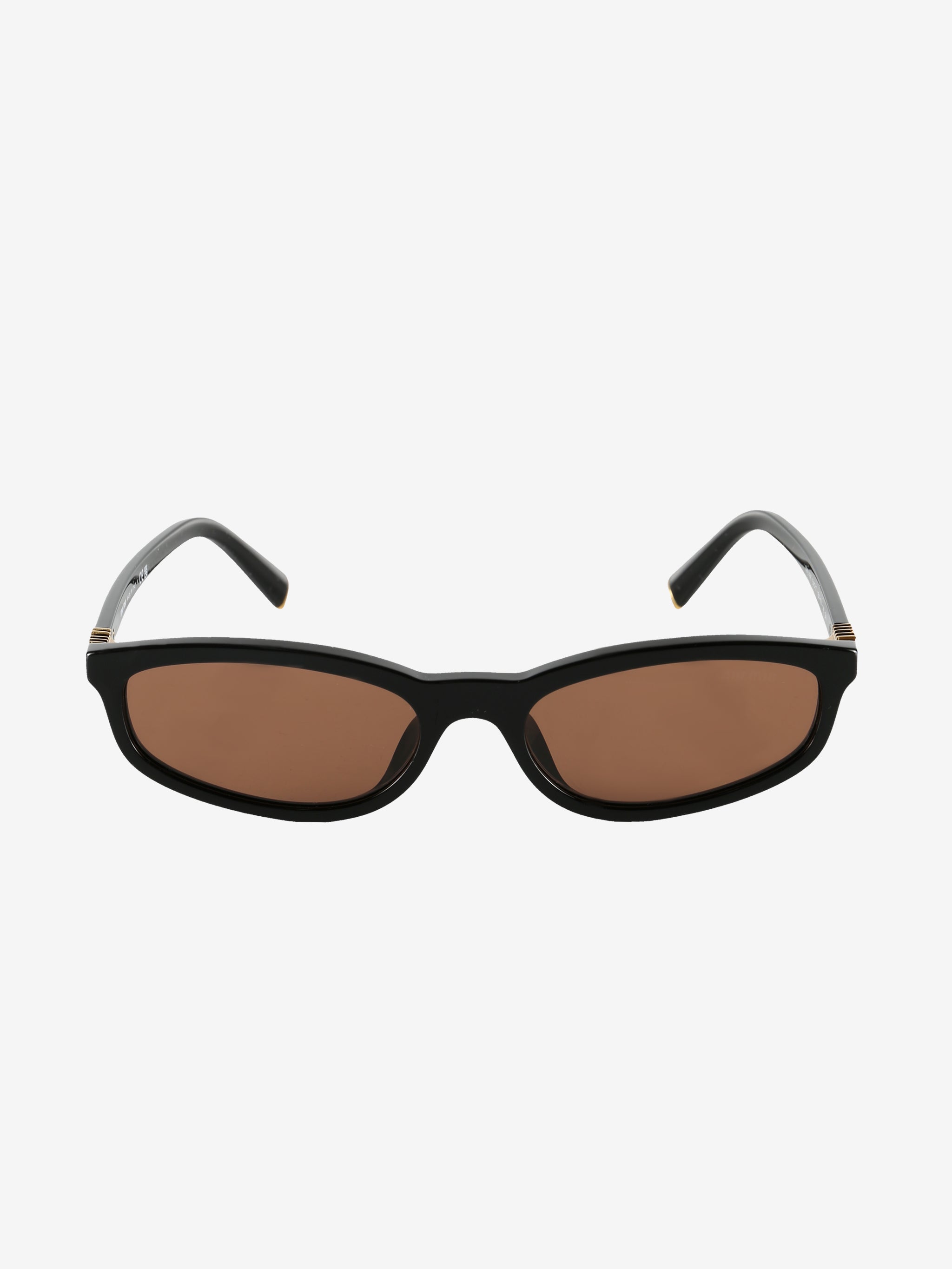 Black sunglasses, front view