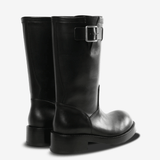 Black boots, side view