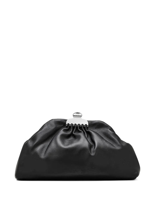 Black bags, front view