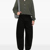 Black pants, full body view