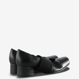 Black shoes, side view
