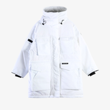 White jacket, front view