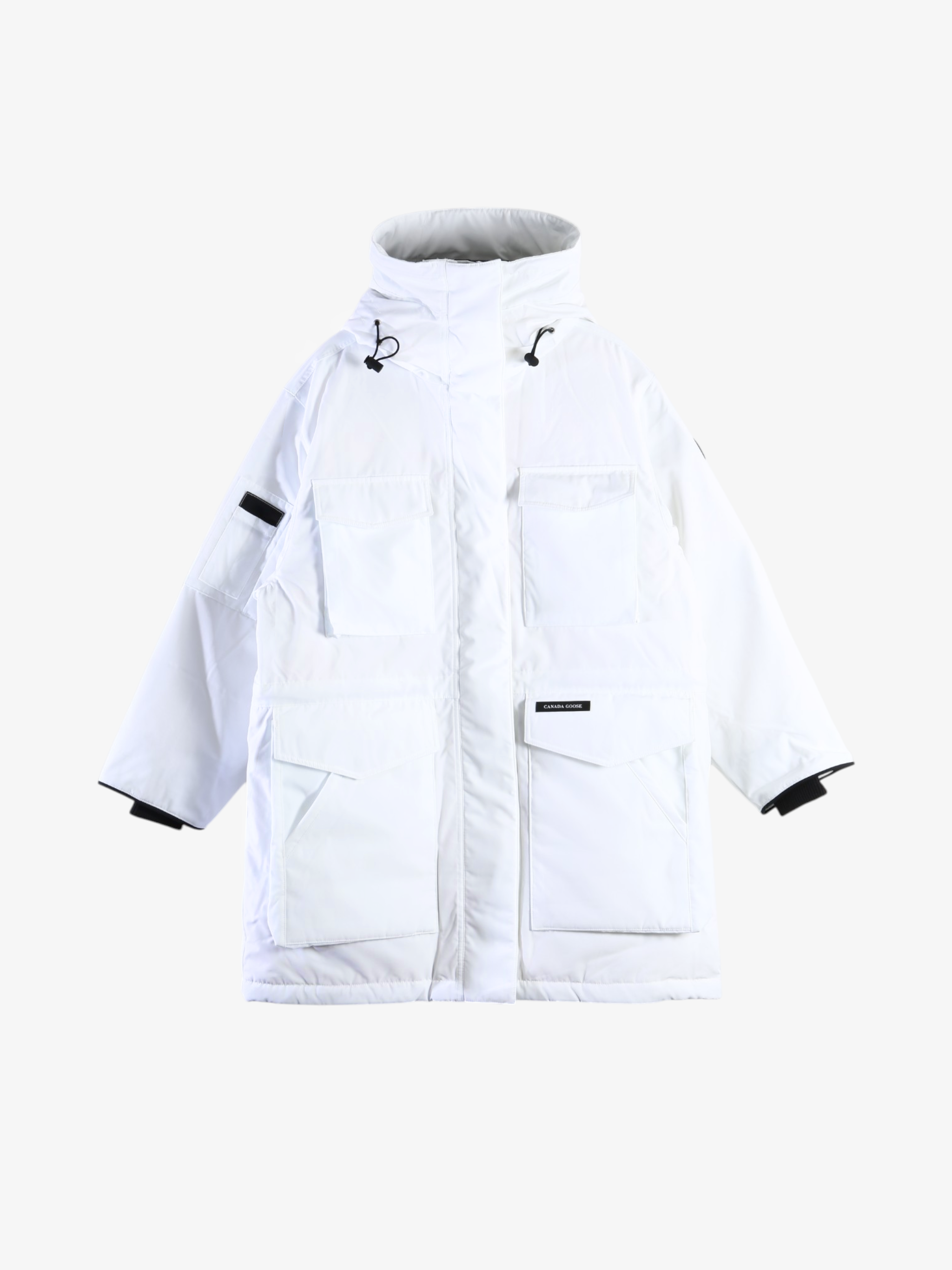 White jacket, front view