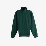 Green knitwear, front view