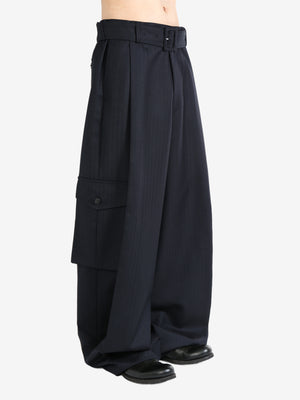 DRIES VAN NOTEN - Men Wide Belted Pants