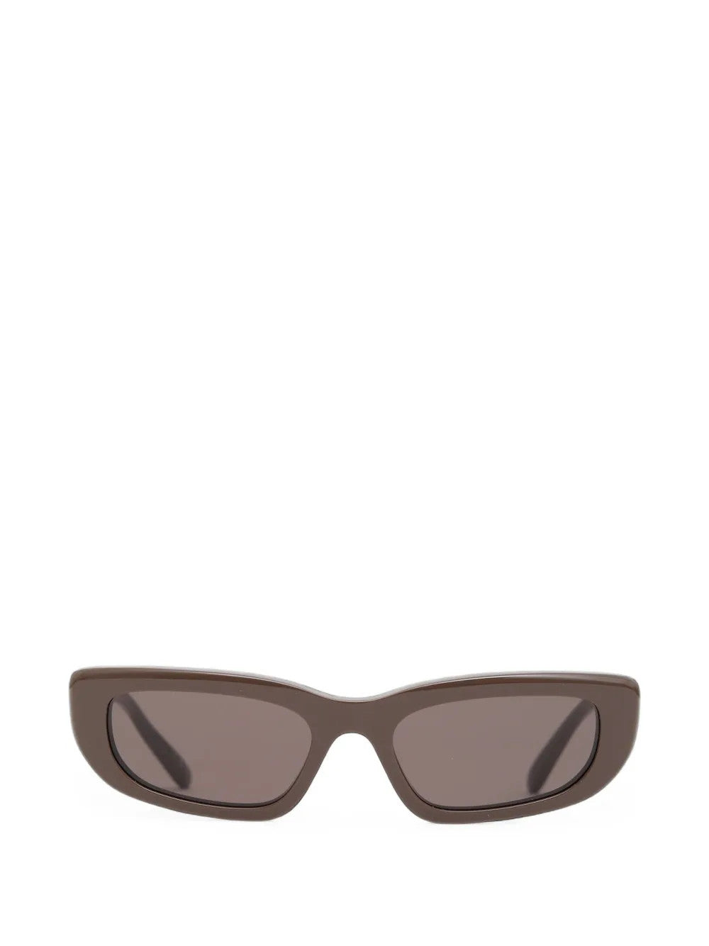 Brown eyewear, front view