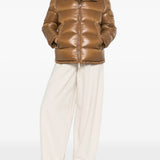 Brown jacket, full body view