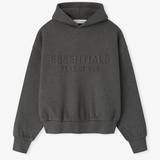 Gray hoodie, front view