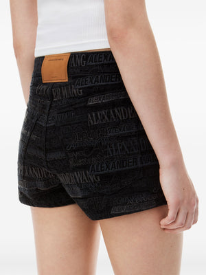 ALEXANDER WANG - Women All Over Embroidery Mini Skort